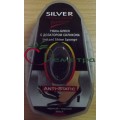 Сильвер Премиум губка-блеск для обуви с дозатором силикона Черная
